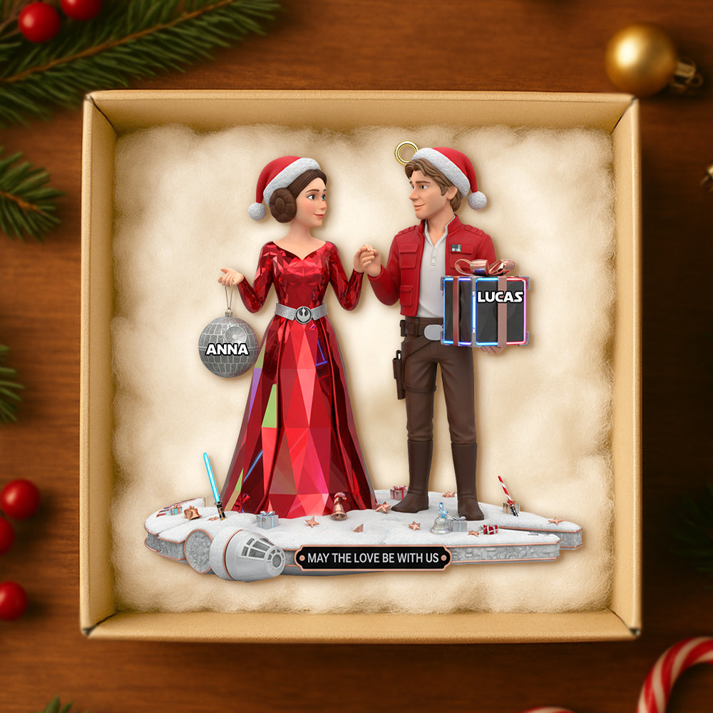 Personalized Gifts For Couple Christmas Ornament - Fun Holiday Ornament Gift (4)