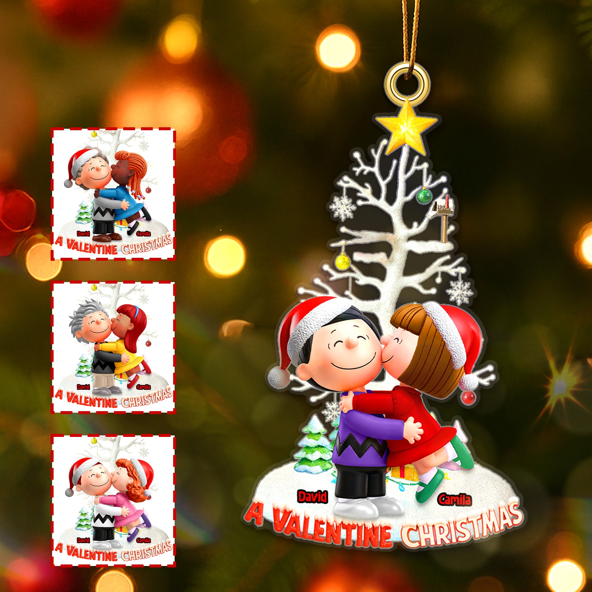 Personalized Gifts For Couple Christmas Ornament - Funny Christmas Ornament Gift (4)