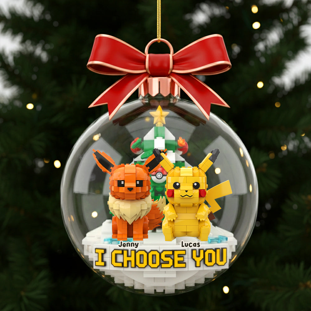Personalized Gifts For Couple Christmas Ornament - Holiday Tree Decoration Gift (2)