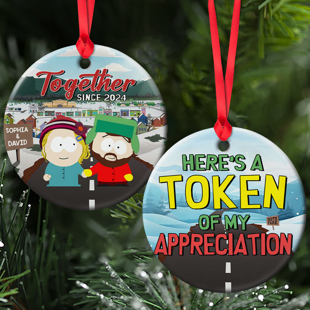 Personalized Gifts For Couple Christmas Ornament - Holiday Tree Decoration Gift (4)