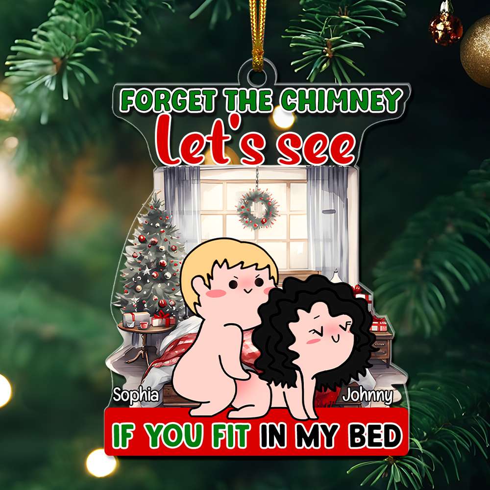 Personalized Gifts For Couple Christmas Ornament - Holiday Tree Decoration Gift (7)