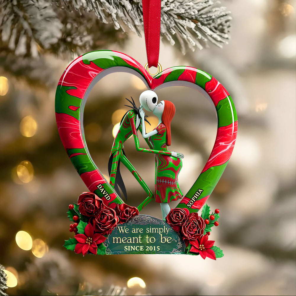 Personalized Gifts For Couple Christmas Ornament - Xmas Home Decoration Gift (2)