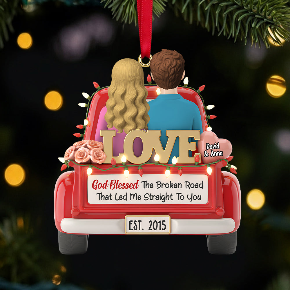 Personalized Gifts For Couple Christmas Ornament - Xmas Ornament Gift (3)