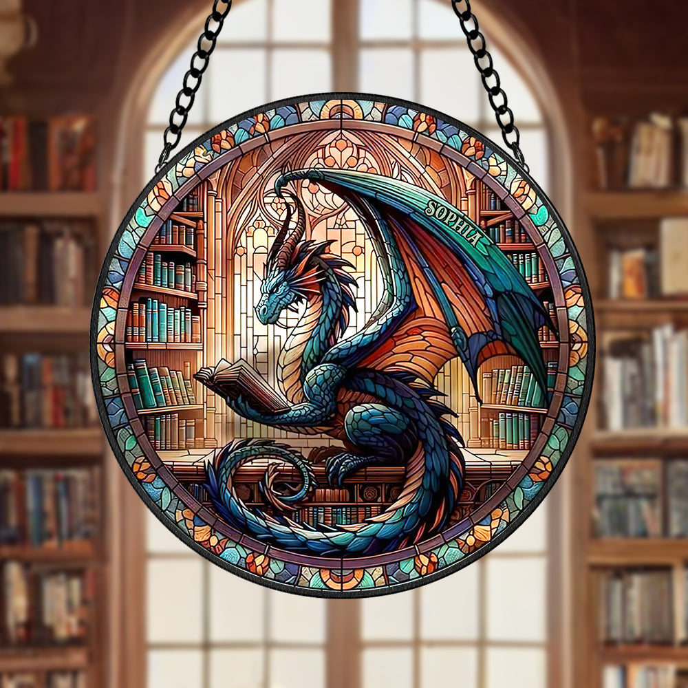 Personalized Gifts For Dragon Lovers Stained Glass - Holiday Season Gift Idea