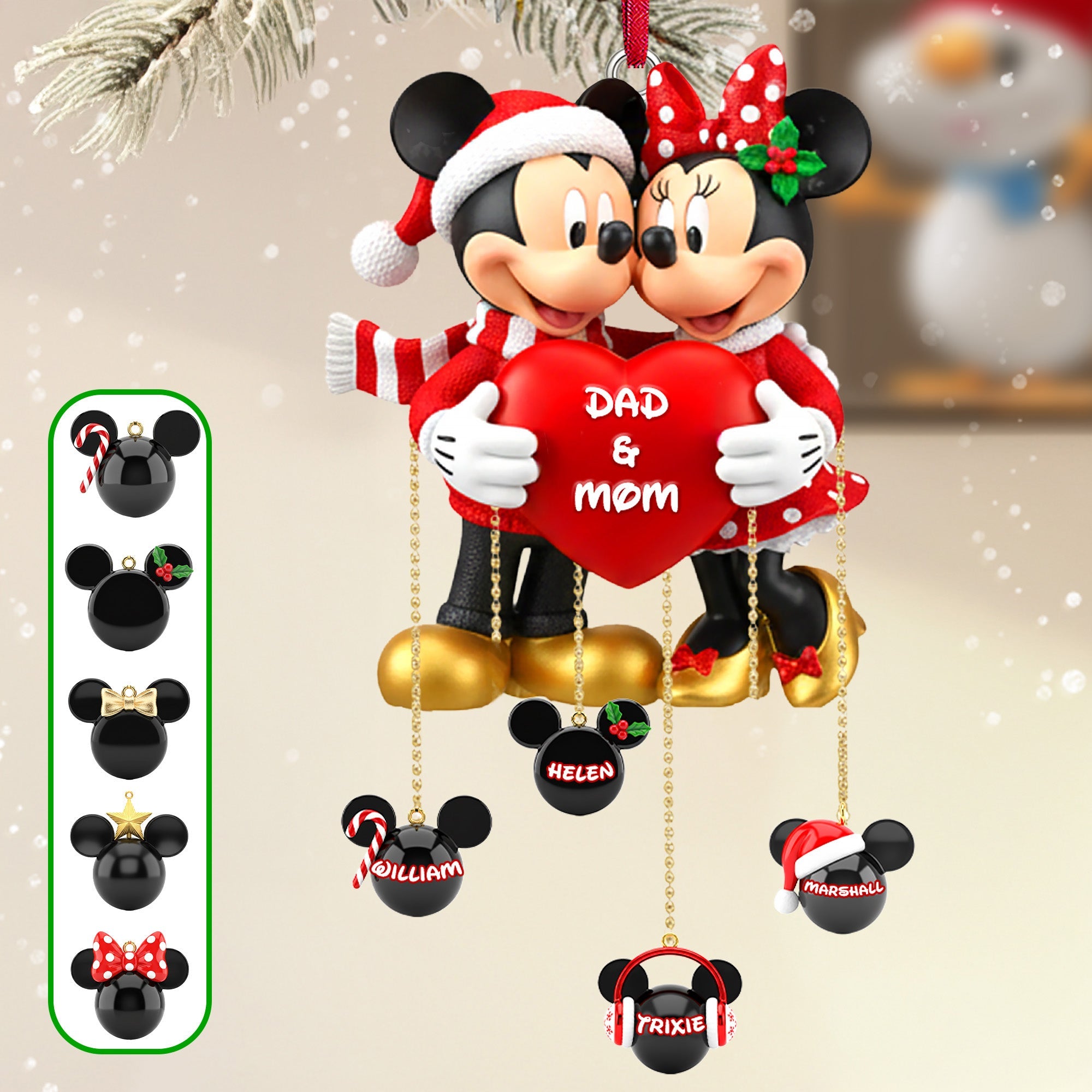 Personalized Gifts For Family Christmas Ornament - Funny Christmas Ornament Gift (2)