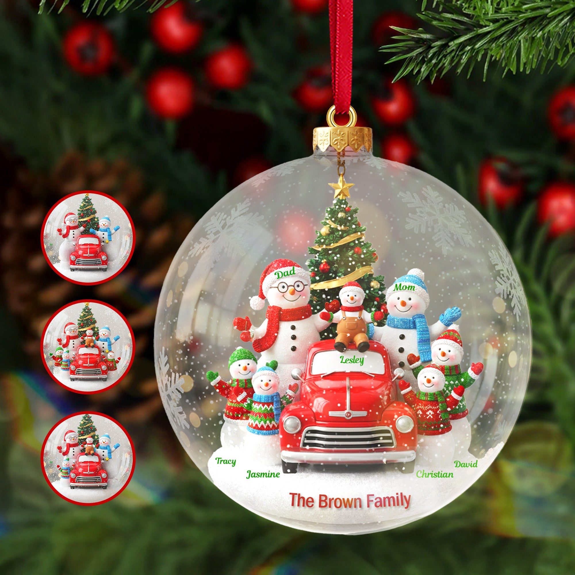 Personalized Gifts For Family Christmas Ornament - Holiday Season Gift Idea Personalized Gifts For Family Christmas Ornament - Holiday Season Gift Idea