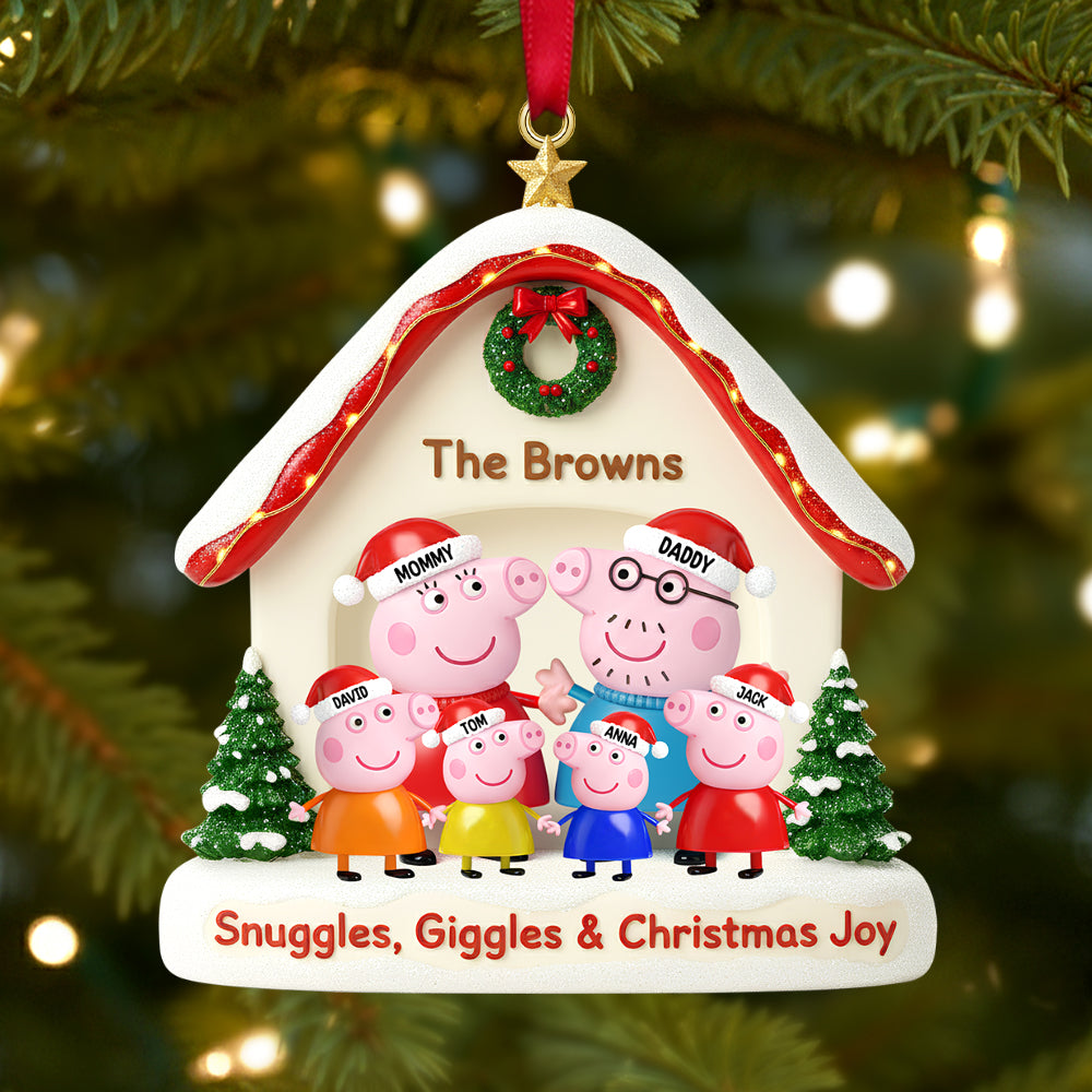 Personalized Gifts For Family Christmas Ornament - Holiday Tree Decoration Gift Personalized Gifts For Family Christmas Ornament - Holiday Tree Decoration Gift