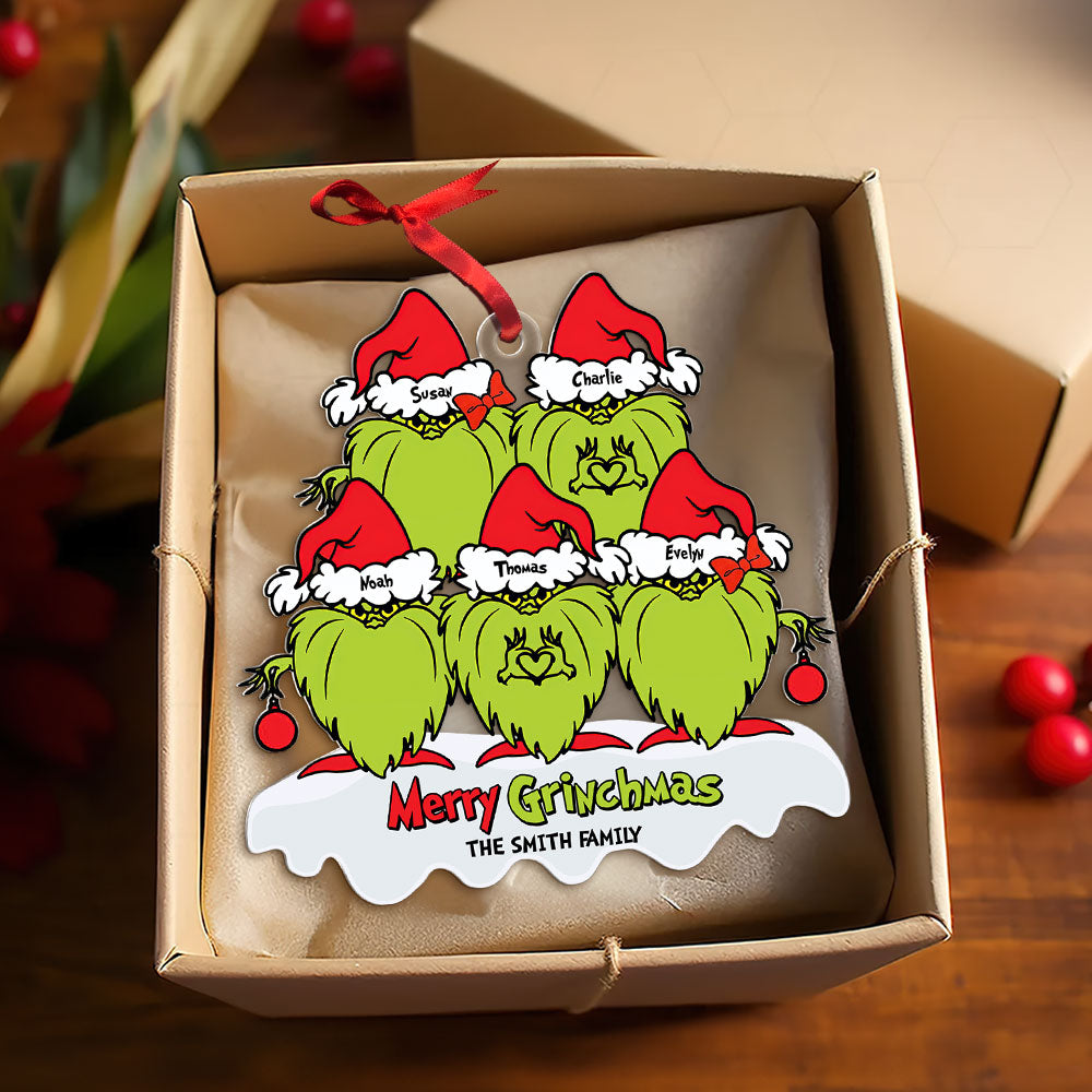 Personalized Gifts For Family Ornament Christmas Gnome - Festive Holiday Keepsake Gift