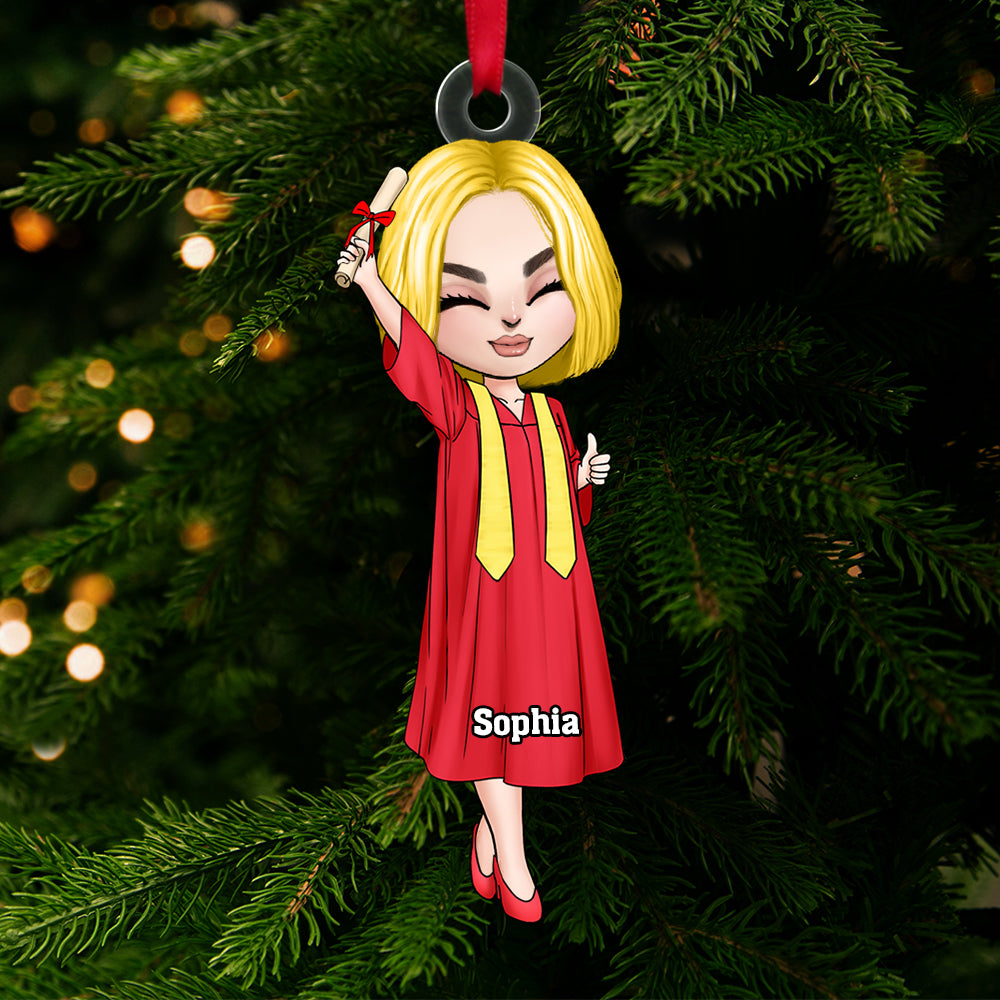 Personalized Gifts For Graduates Christmas Ornament - Xmas Home Decoration Gift