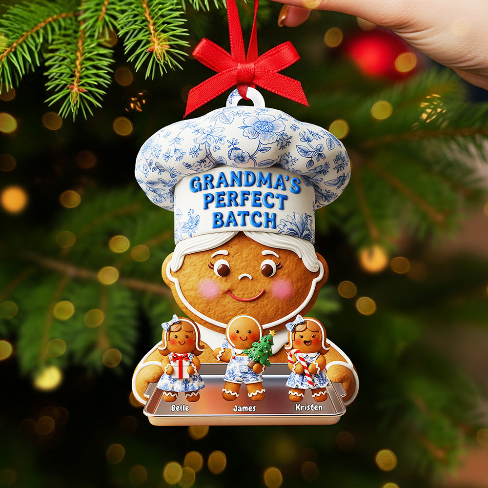 Personalized Gifts For Grandma Christmas Ornament - Funny Christmas Ornament Gift