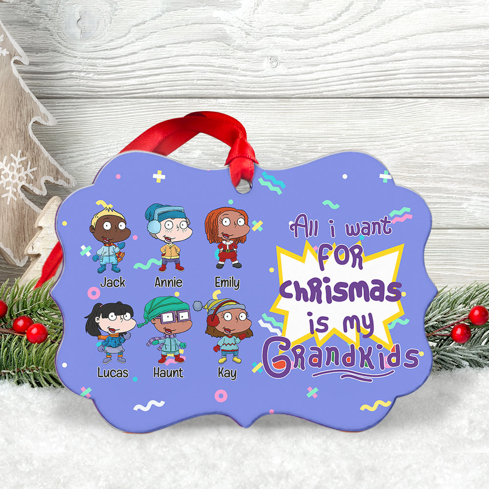 Personalized Gifts For Grandma Christmas Ornament - Holiday Tree Decoration Gift (2)