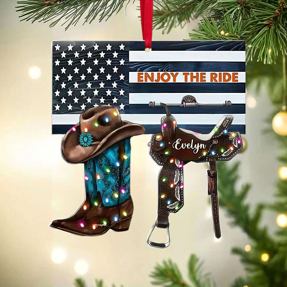 Personalized Gifts For Horse Lovers Christmas Ornament - Xmas Ornament Gift