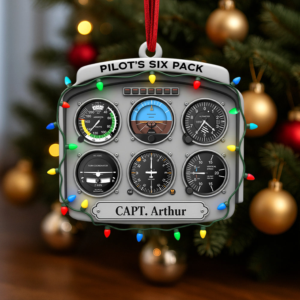 Personalized Gifts For Pilot Christmas Ornament - Christmas Ornament Gift Idea