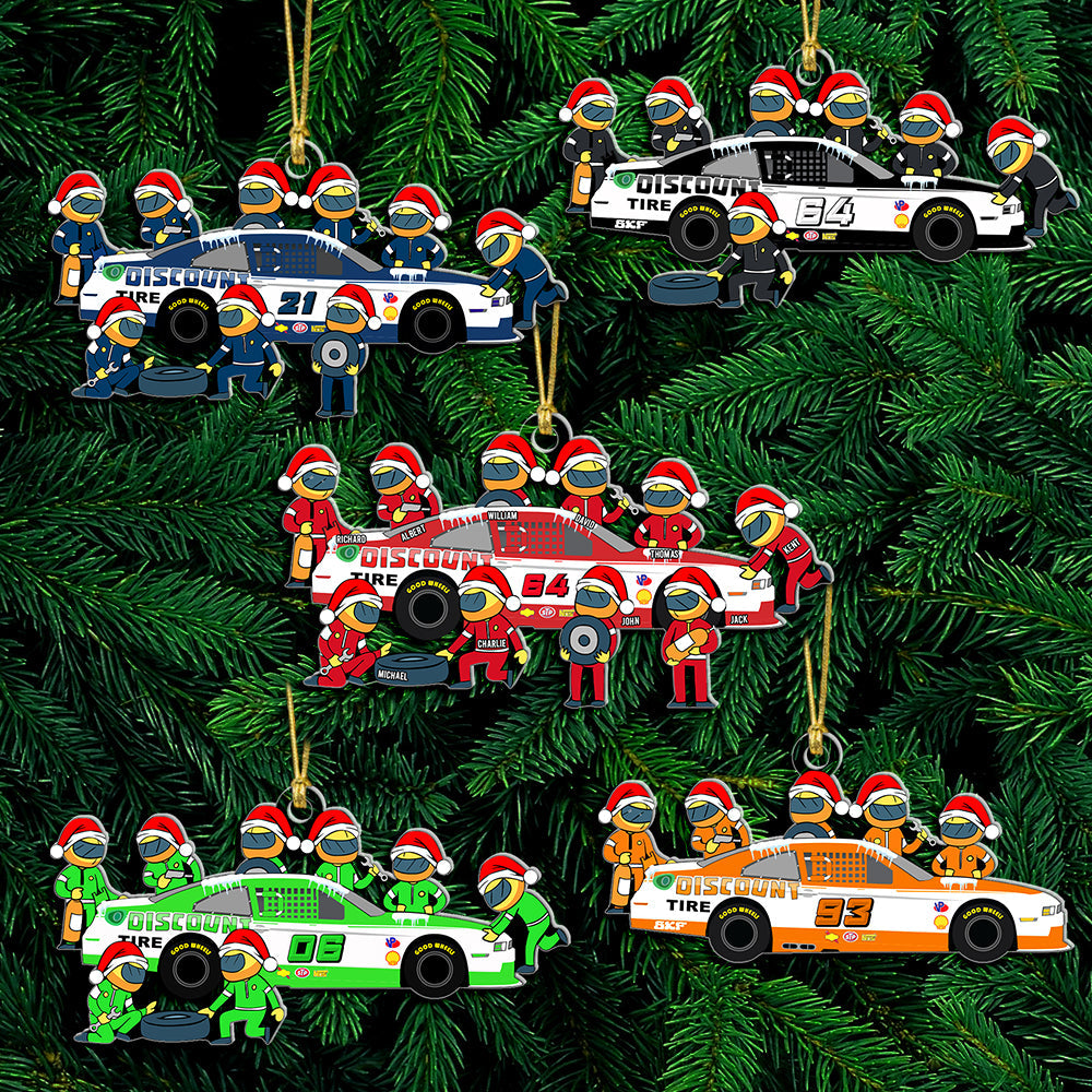 Personalized Gifts For Racing Team Christmas Ornament - Cute Christmas Tree Gift Idea