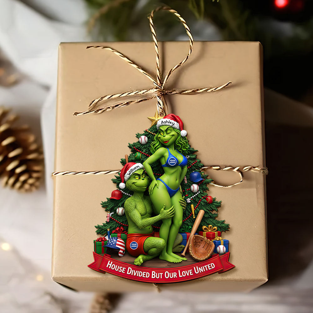 Personalized Gifts For Sport Lover Couple Christmas Ornament - Christmas Ornament Gift Idea