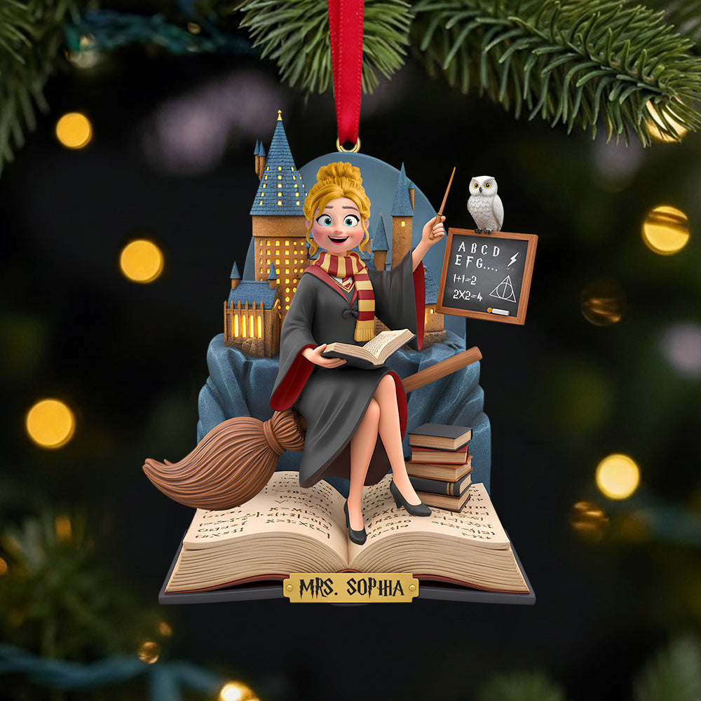 Personalized Gifts For Teacher Christmas Ornament - Christmas Ornament Gift Idea Personalized Gifts For Teacher Christmas Ornament - Christmas Ornament Gift Idea