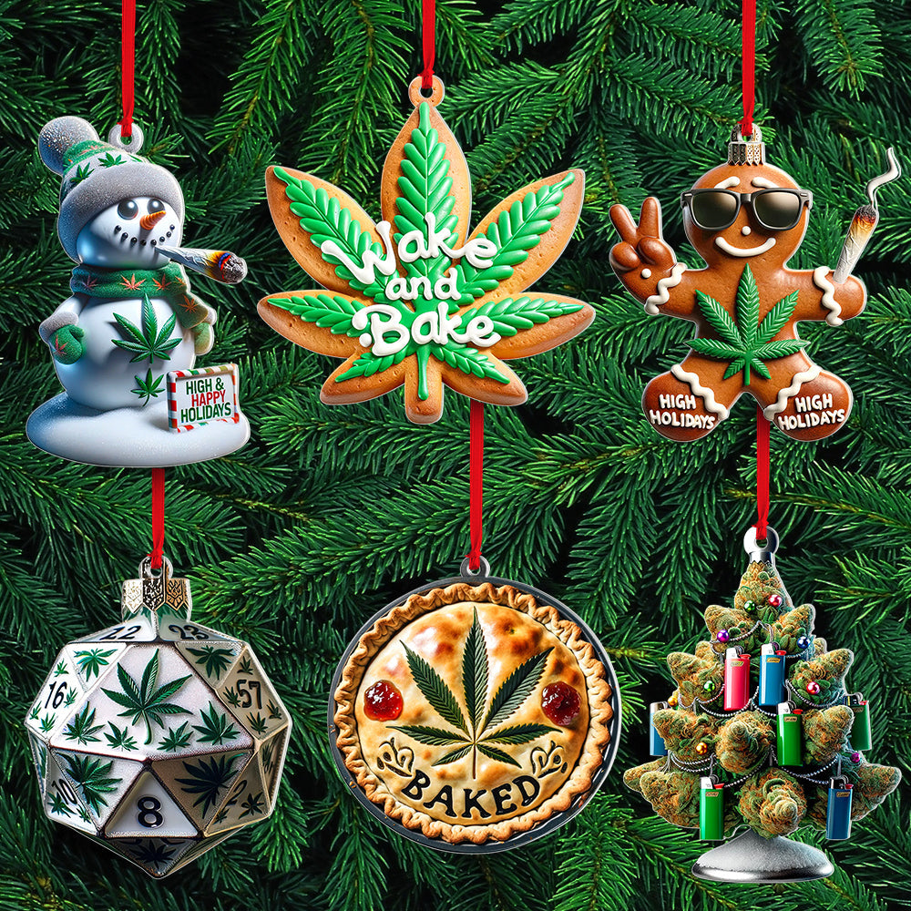 Personalized Gifts For Weed Lovers Ornament - Xmas Ornament Gift