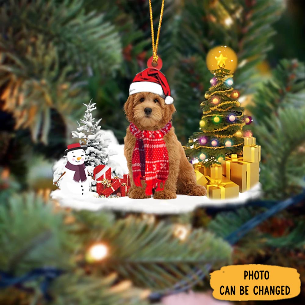 Personalized Goldendoodle Christmas Ornament Charming Christmas Ornament Gift Idea