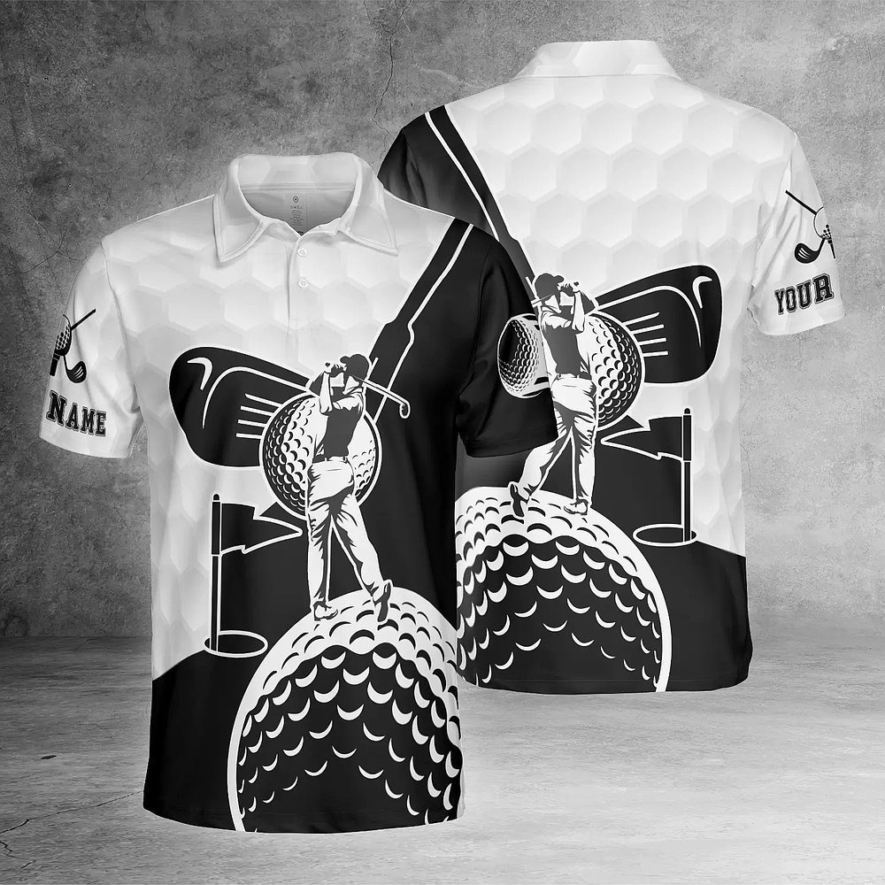 Personalized Golf Clubs Golf Polo Shirt Best Gifts For Golfers
