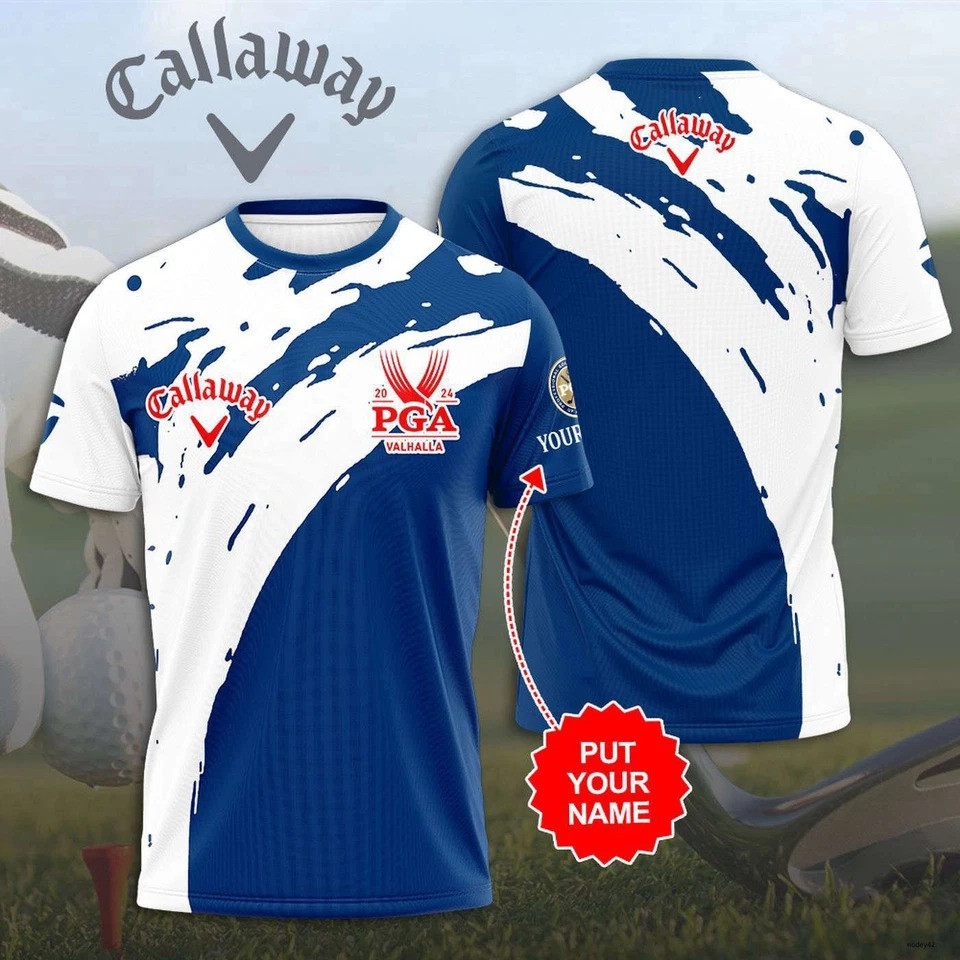 Personalized Golf PGA Championship Callaway Golf T-Shirt Best Golf Gifts For Men