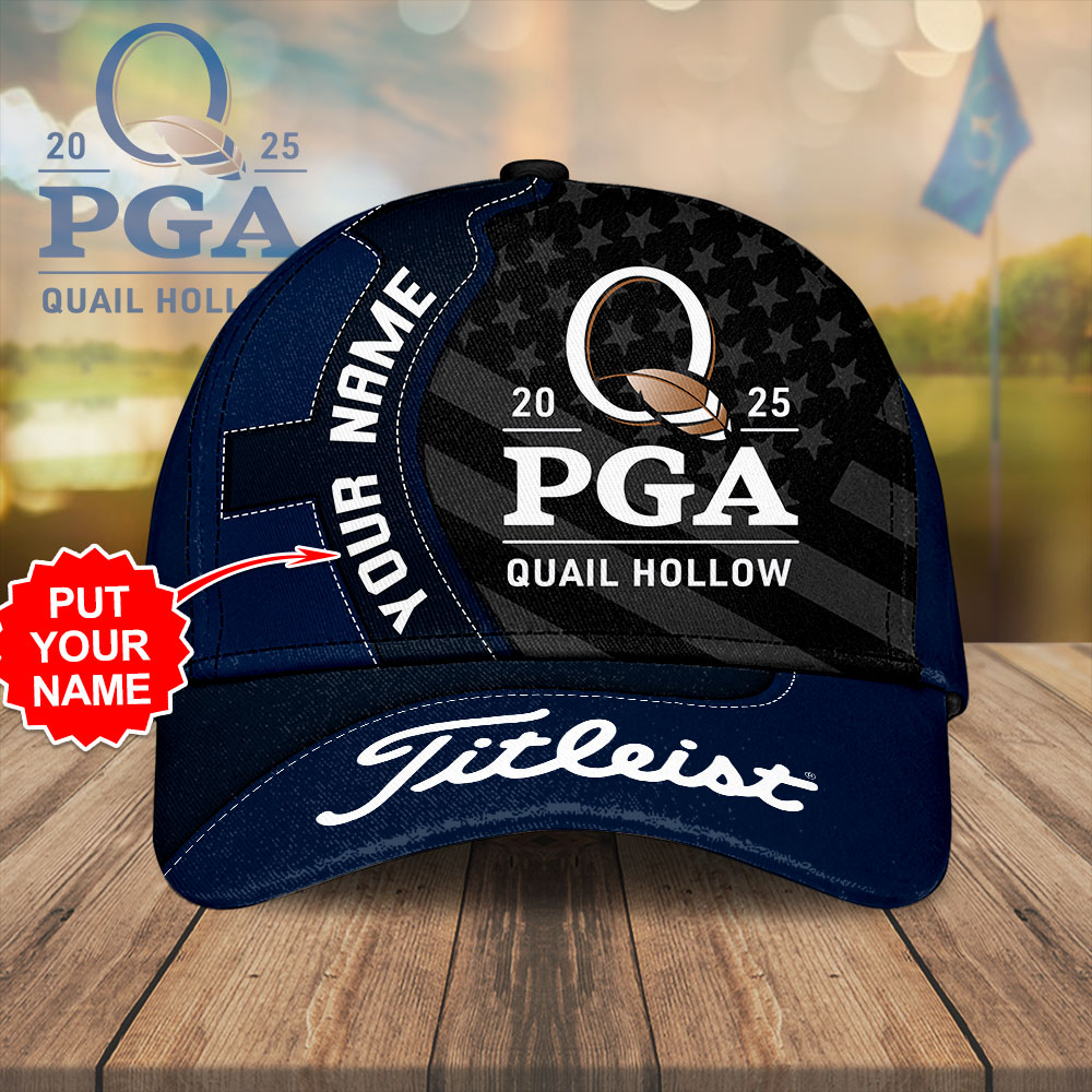 Personalized Golf PGA Championship TITL Classic Cap Perfect Gift For Golfers