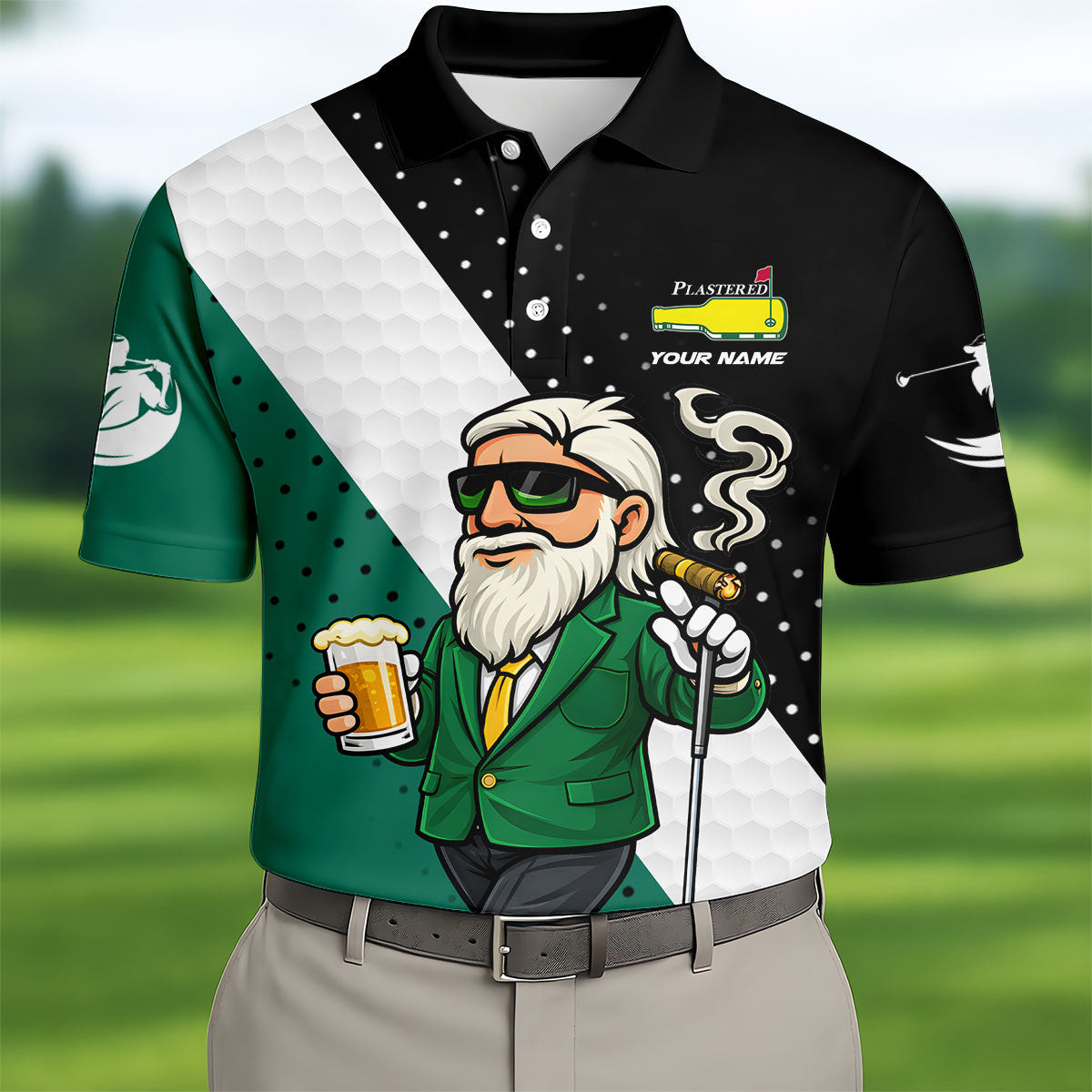 Personalized Golf Tournament Polo Shirt Best Golf Clothes Cool Present For Husband