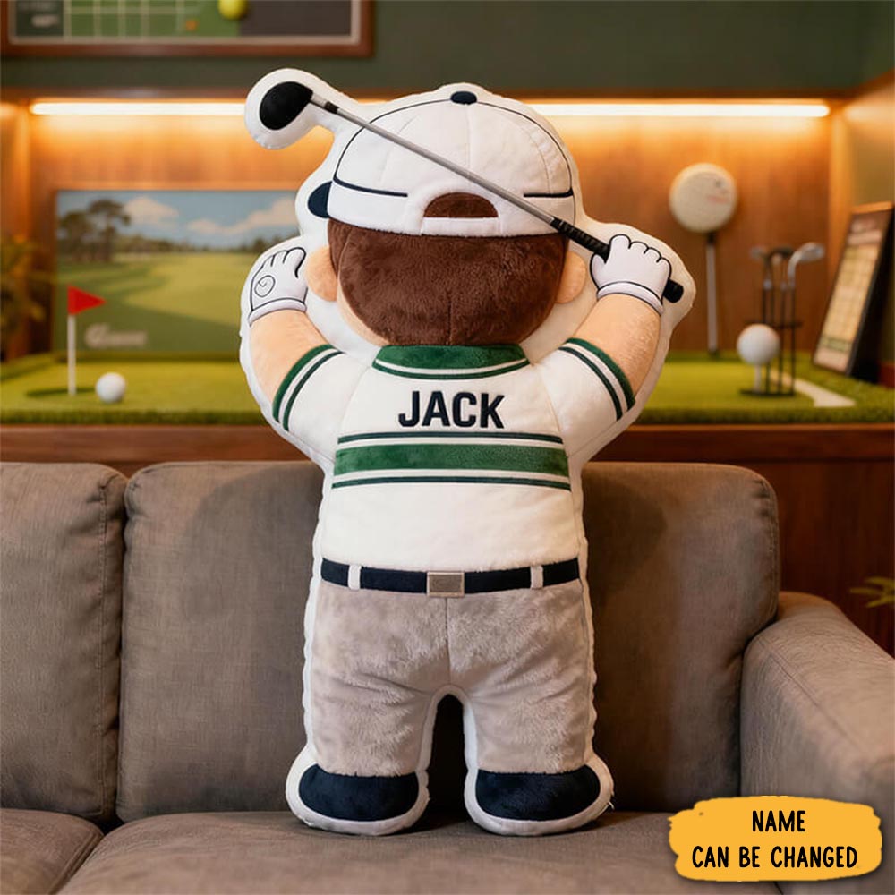 Personalized Graphic3dprint Golf Pillow With Custom Name And Perfect Gift For Yourself Or Any Golf Enthusiast