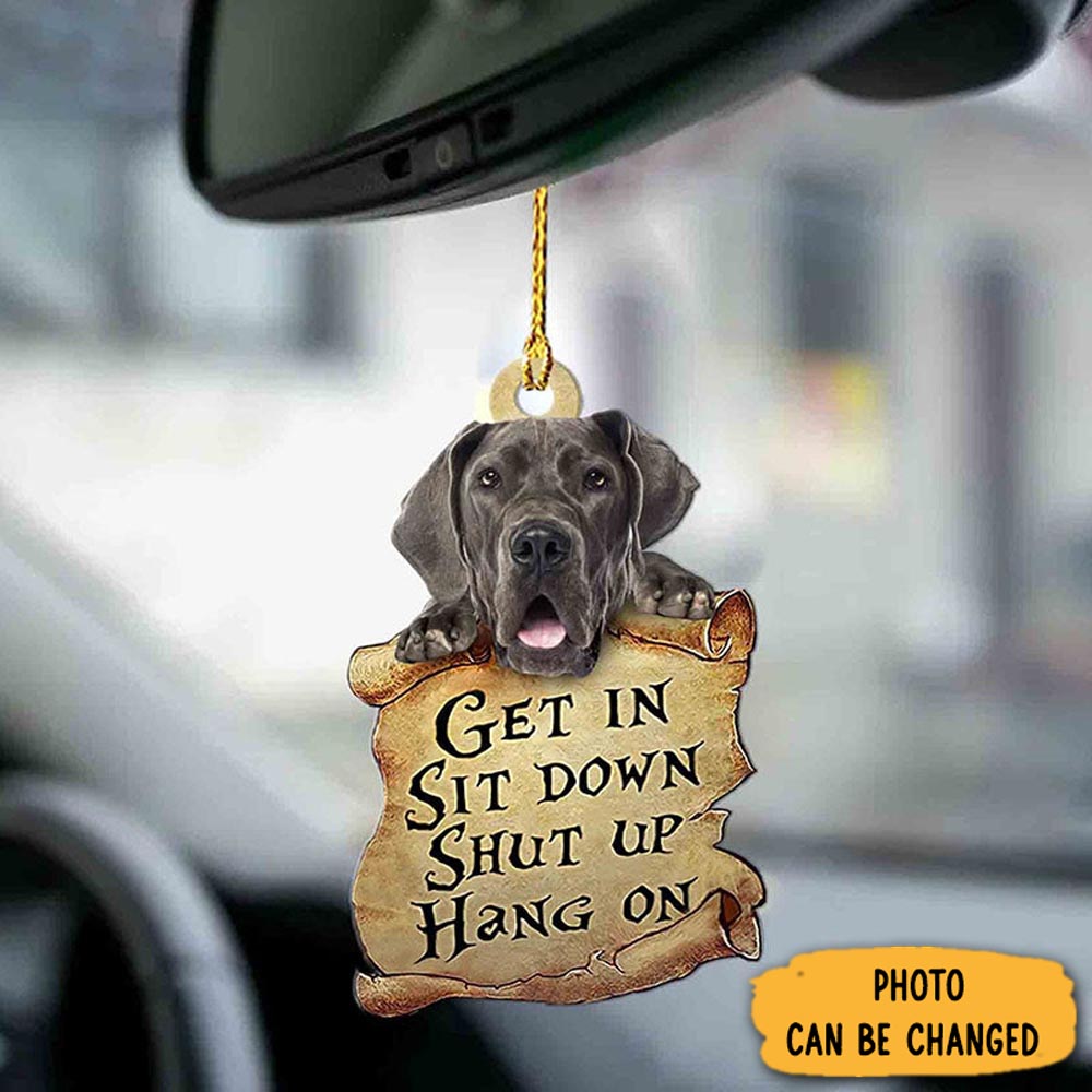 Personalized Great Dane Get In Ornament Meaningful Birthday Ornament Gift