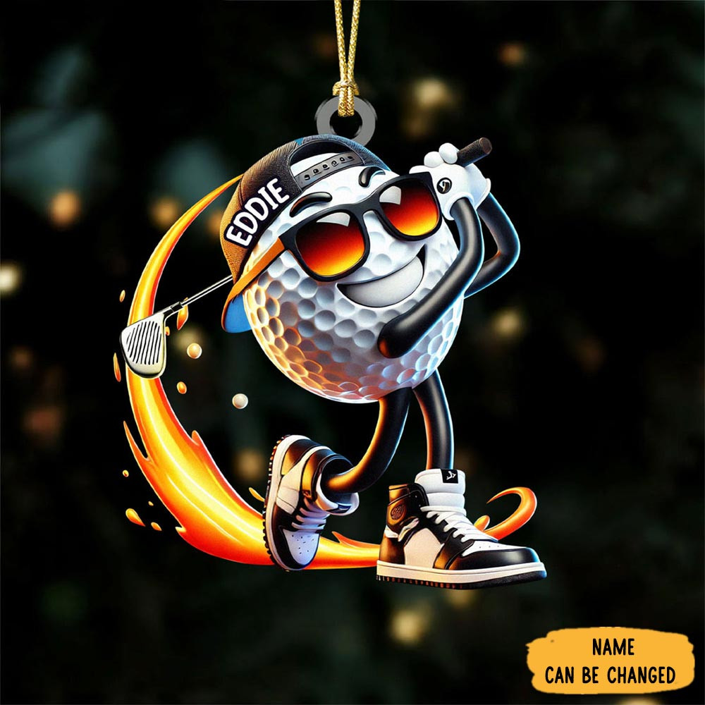 Personalized Great Golf Swings Christmas Ornament Xmas Decorations Christmas Gifts For Golfer