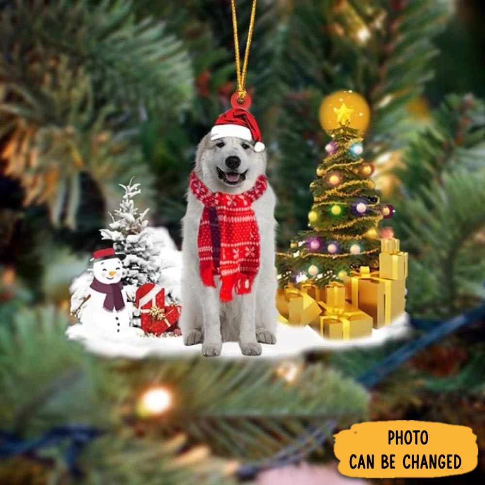 Personalized Great Pyrenees Christmas Ornament Sweet Ornament Gift For Couples