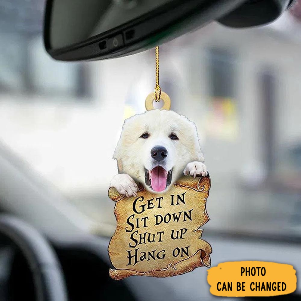 Personalized Great Pyrenees Get In Ornament Warm Ornament Gift For Family