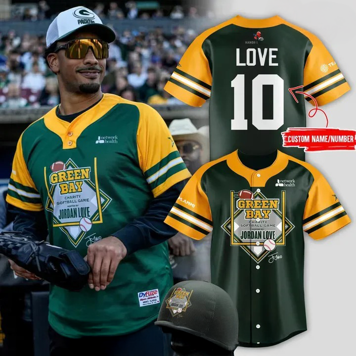 Personalized Green Bay Packers X Jordan Love 2025 Custom Jersey Gift Ideas For Football Players