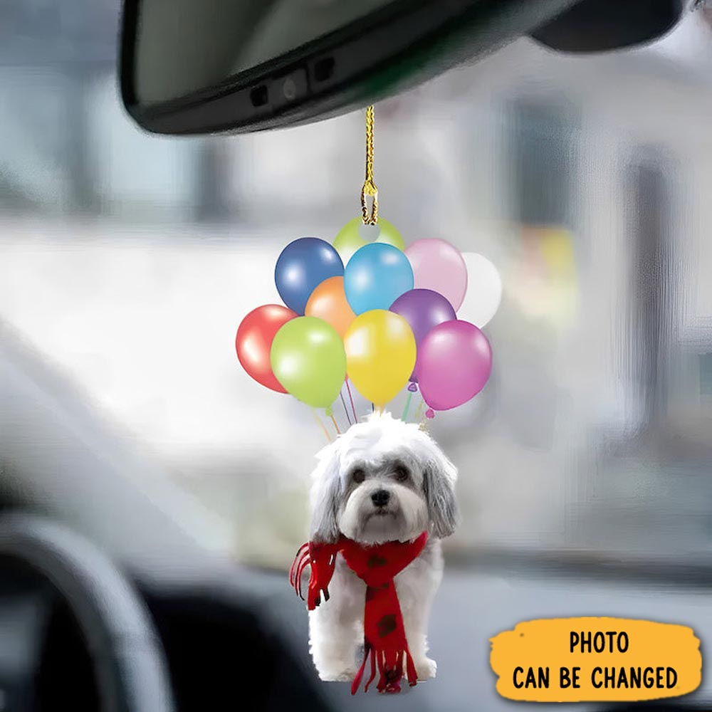 Personalized Havana Fly With Bubbles Car Hanging Ornament Thoughtful Valentine Ornament Gift