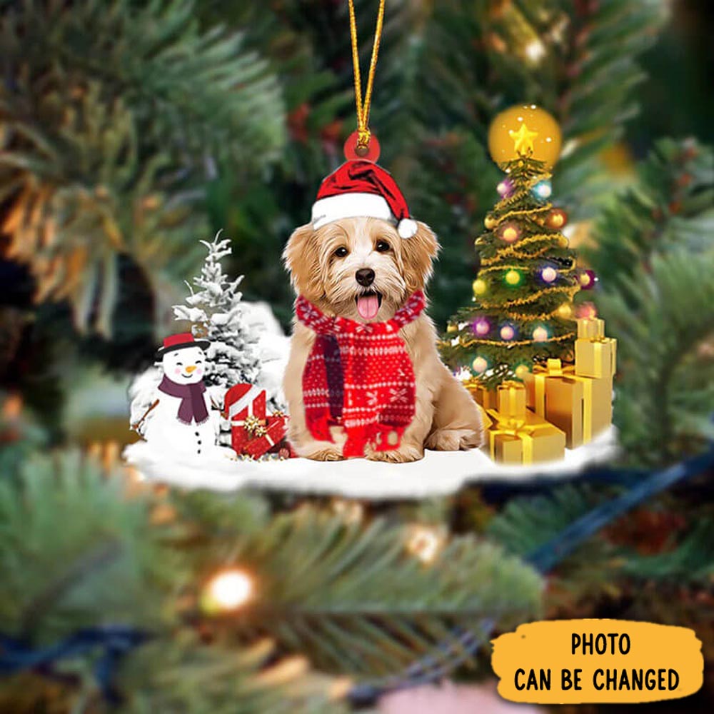 Personalized Havanese Christmas Ornament Special Father's Day Ornament Gift