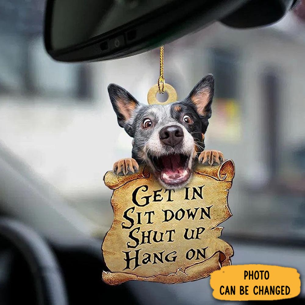 Personalized Heeler Get In Ornament Sweet Ornament Gift For Couples
