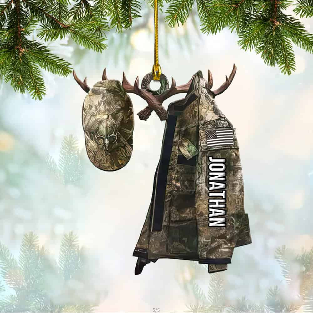 Personalized Hunting Personalized Acrylic Ornament Gift For Hunting Lovers Hunter