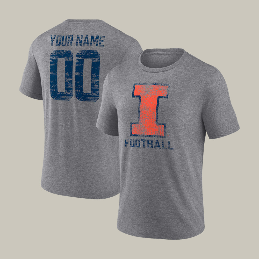 Personalized Illinois 2026 NCAA Men's Basketball Final Four T-Shirt March Madness Apparel