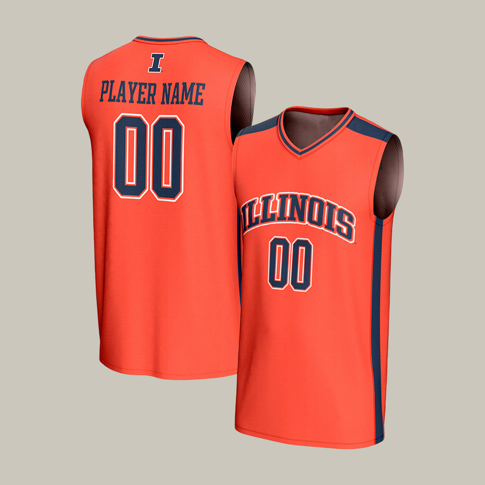 Personalized Illinois Fighting Illini Men's Basketball Tank Top 2026 NCAA Men's Final Four Merch