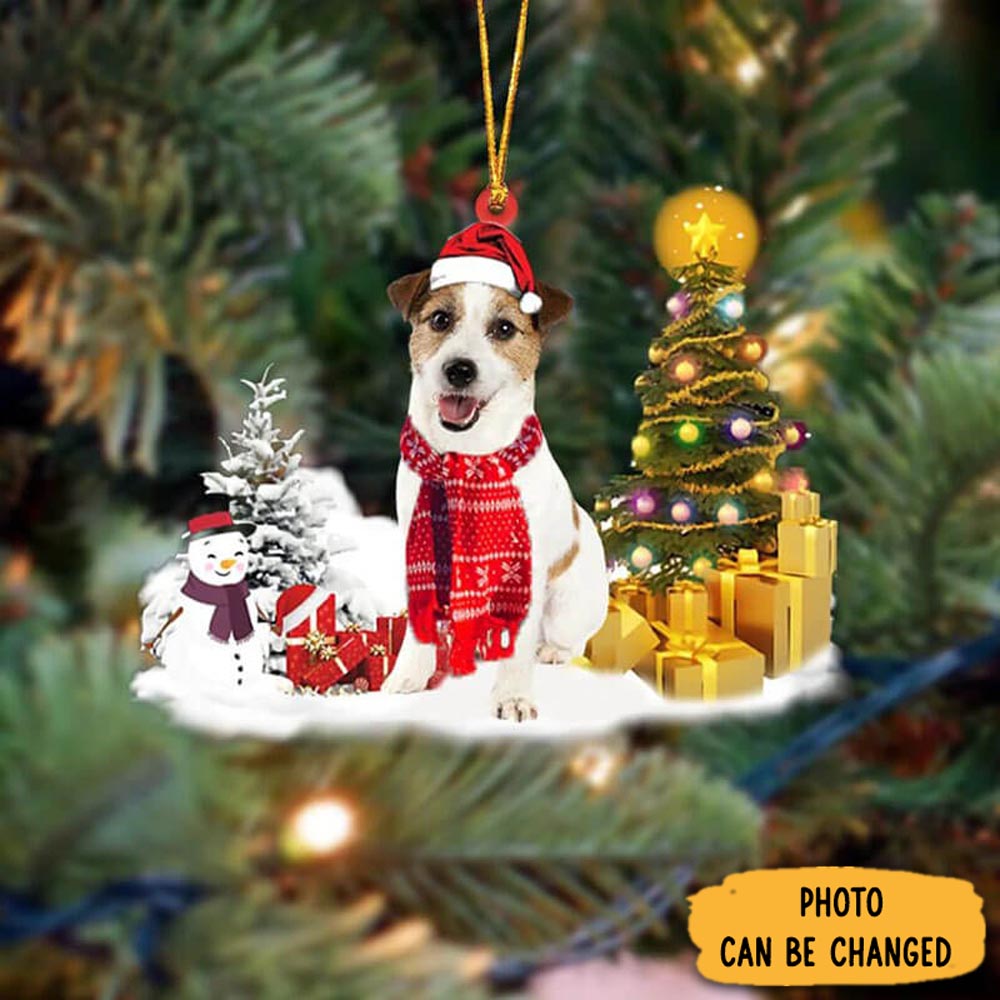 Personalized Jack Russell Terrier Christmas Ornament Meaningful Birthday Ornament Gift