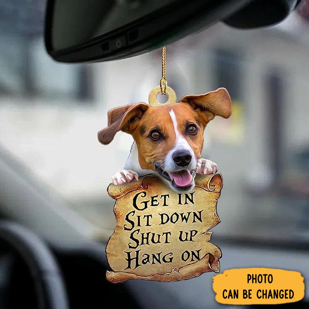 Personalized Jack Russell Terrier Get In Ornament Lovely Ornament Gift For Him
