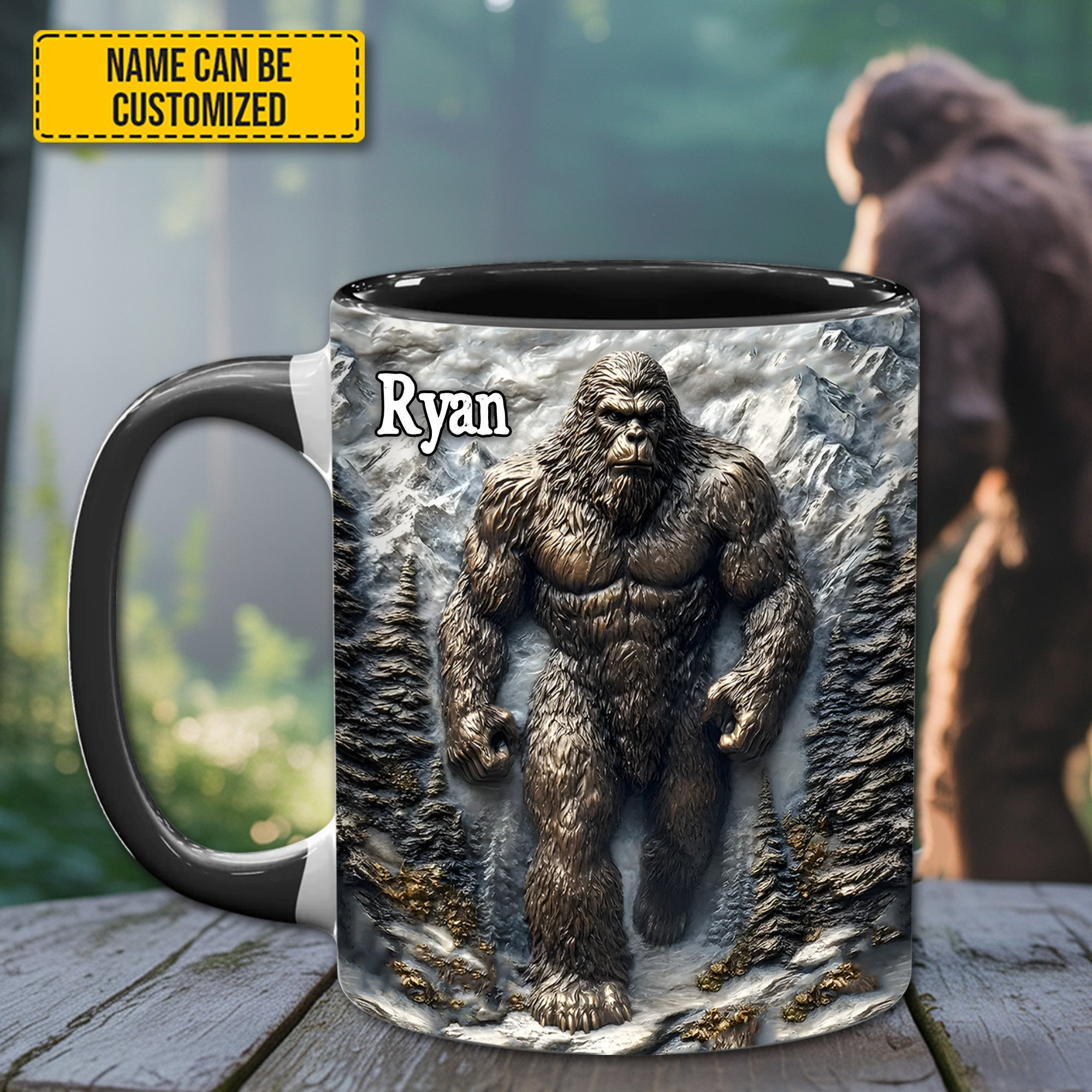 Personalized King Kong Wilderness Legend Mug Animal Design Coffee Mug Gifts For Dad