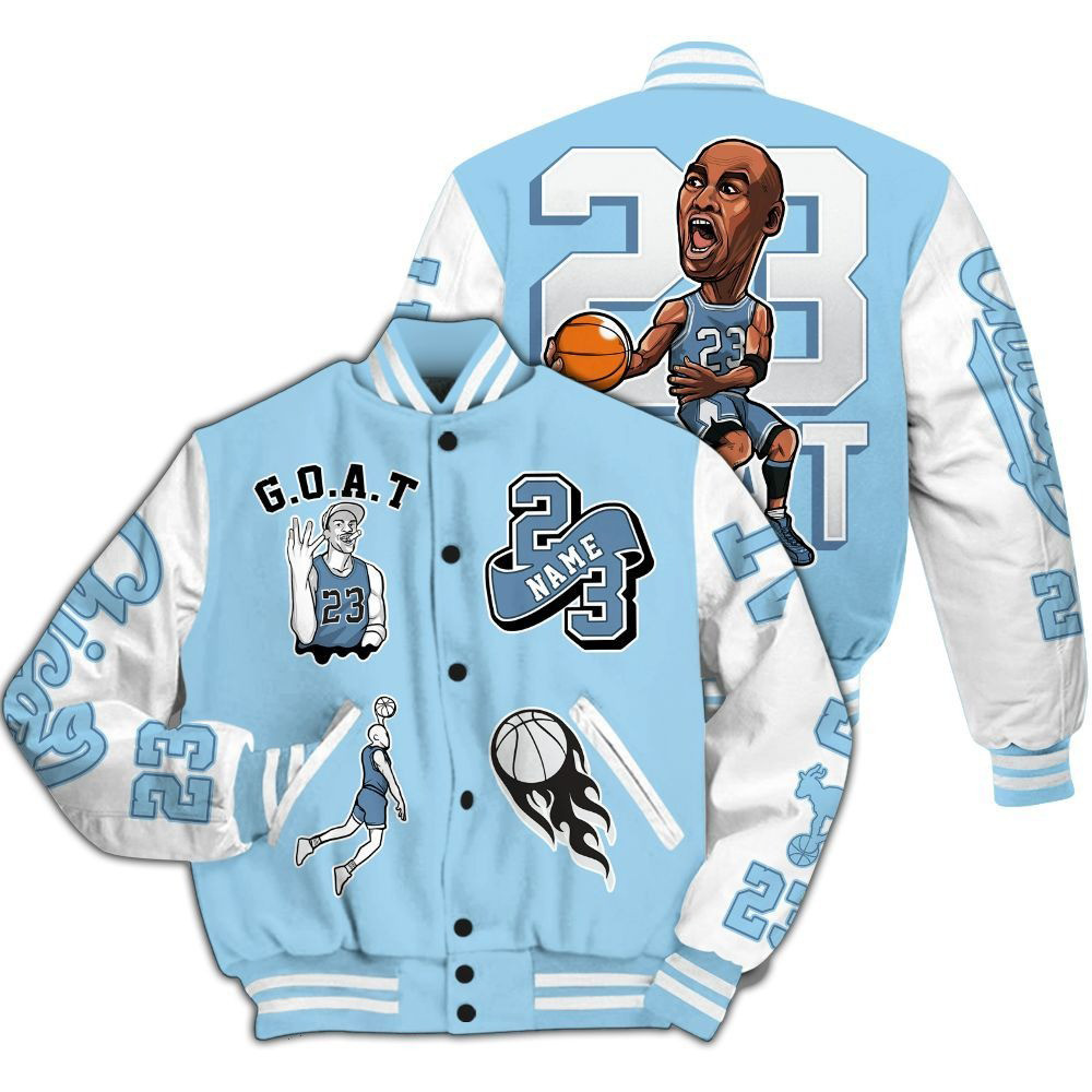 Personalized Legend GOAT Basketball Varsity Jacket Gift For Fan Lovers