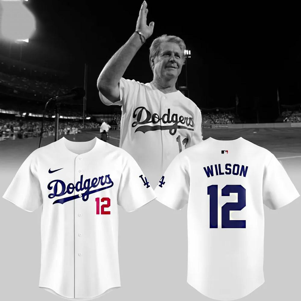 Personalized Los Angeles Dodgers Honoring Brian Wilson Baseball Jersey Presents For Baseball Lovers