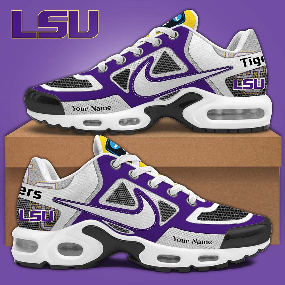 Personalized LSU Baseball NCAA Championship 2025 Air Max Sneakers Best Gift For Fans