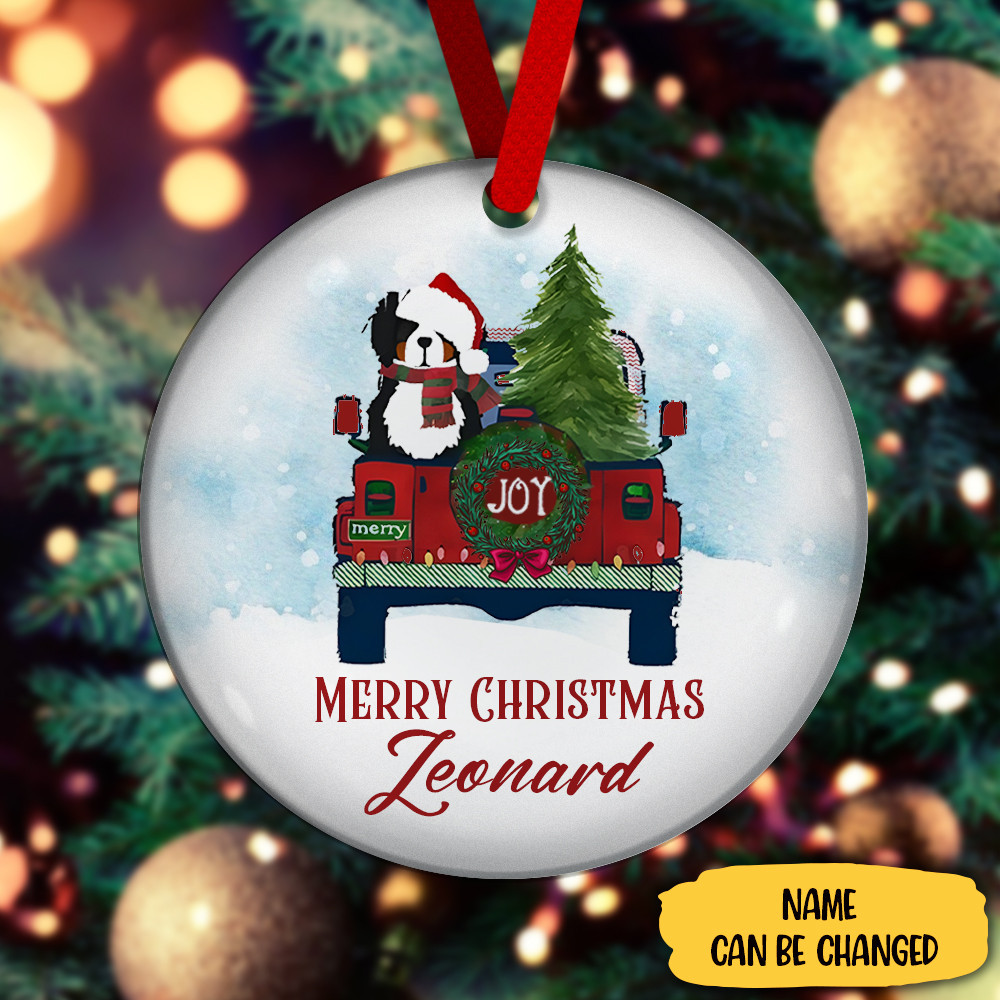 Personalized Merry Christmas Ornament 2024 Xmas Tree Ornament Decor Ideas