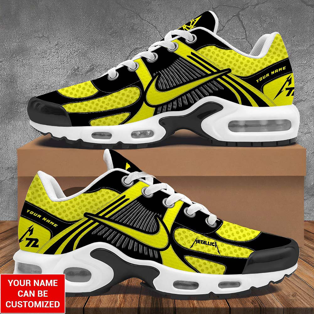 Personalized Metallica M72 Band Air Max Shoes Gift For Music Lover
