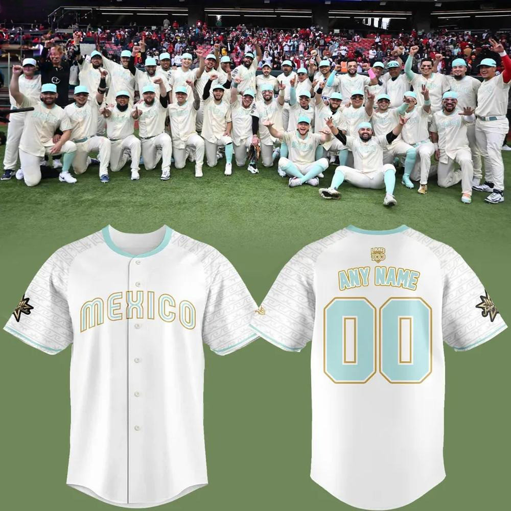 Personalized Mexico National Team League All-Star Game 2025 Limited Edition Baseball Jersey