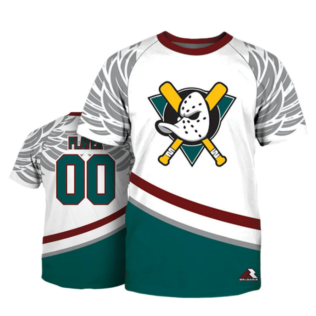 Personalized Mighty Ducks Jersey Shirt Baseball Fan Gift Ideas