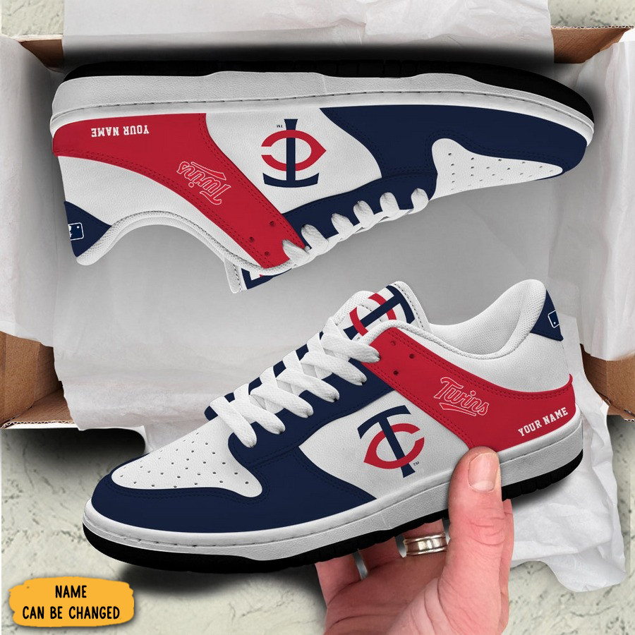 Personalized Minnesota Twins SB Dunk Low Top Shoes Baseball Player Gift Ideas