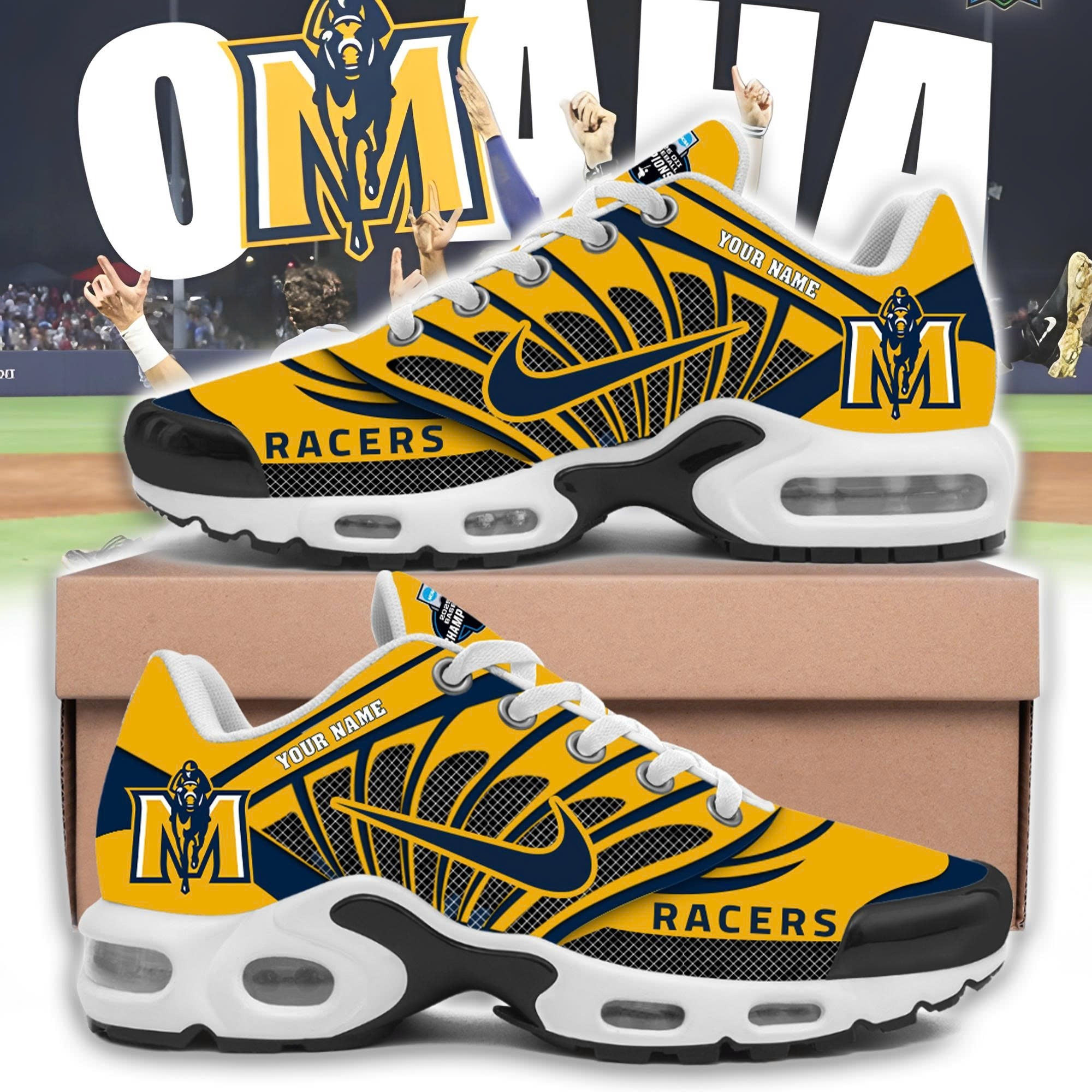Personalized Murray State World Series 2025 New Shoes Gifts For Friends